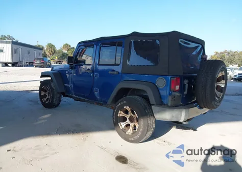 2010 Jeep Wrangler Unlimited Sport из США, поврежденный, VIN 1J4BA3H10AL214288